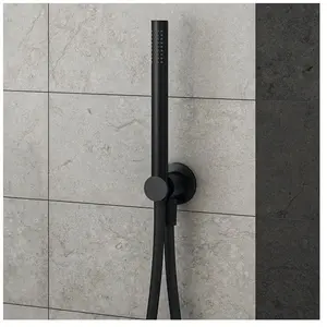 Mariner Kit de douche métallique avec raccord mural coudé et support d... pas cher