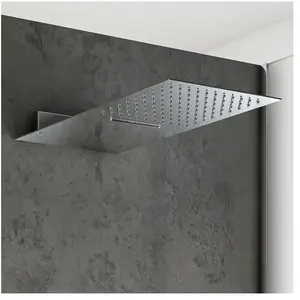 Mariner Douche de tête en Acier inoxydable avec effet pluie, 2 fonctions, WLS3501-CR, pas cher