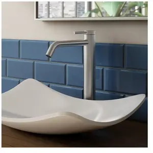 Mariner Logica Inox Mitigeur de lavabo à bec haut, LOX0052-IN, pas cher