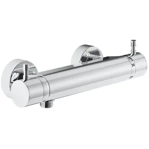 Mariner Robinet thermostatique de douche en applique rond, TER1001-CR, pas cher