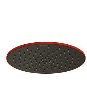 Mariner Lamborghini Spectra Douche de tête plate en acier inoxydable, WLS9905-PGMFLTL,Vendu parreuter