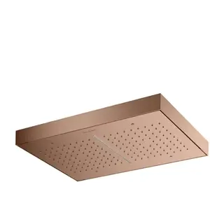 Mariner Lamborghini Ciel de pluie XL en acier inoxydable avec cascade d’eau, à monter au plafond, WLS9903-PRSTL,Vendu parreuter