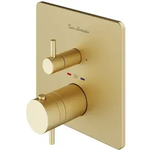 Mariner Lamborghini Mitigeur thermostatique, 2 sorties, EDE2802-OSTL, pas cher