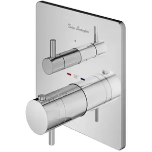 Mariner Lamborghini Mitigeur thermostatique, 3 sorties, EDE2803-CRTL, pas cher