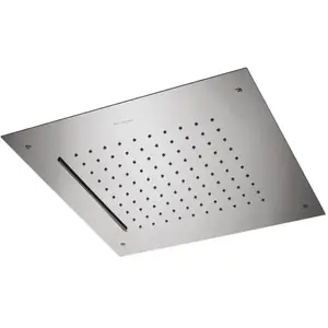 Mariner Lamborghini Ciel de pluie en acier inoxydable, à encastrer dans le plafond, 2 jets, WLS3200-CRTL, pas cher