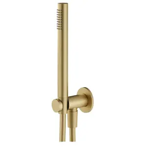 Mariner Lamborghini Vortex Set de douche avec raccord mural coudé et support de douchette intégré, WLS3018-OSTL,