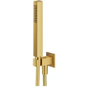 Mariner Lamborghini Set de douche avec raccord mural coudé et support de douchette intégré, WLS3108-OBTL,