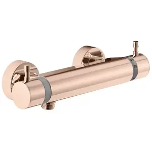 Mariner Robinet thermostatique de douche en applique rond, TER1001-RG, pas cher