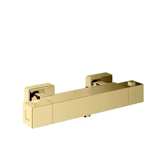 Mariner Robinet thermostatique de douche en applique angulaire, TER1014-OR, pas cher