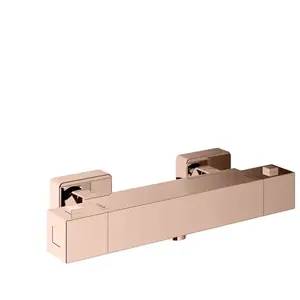 Mariner Robinet thermostatique de douche en applique angulaire, TER1014-RG, pas cher