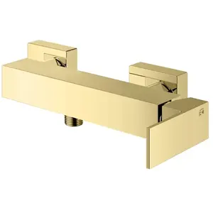 Mariner Quadra Robinet de douche en applique, QUA0010-OR, pas cher