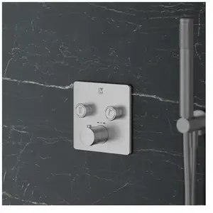 Mariner Eden edge Mitigeur thermostatique pour 2 sorties, carré, EDE29... pas cher