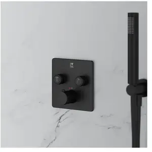 Mariner Eden edge Mitigeur thermostatique pour 2 sorties, carré, EDE29... pas cher