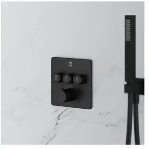 Mariner Eden edge Mitigeur thermostatique pour 3 sorties, carré, EDE29... pas cher