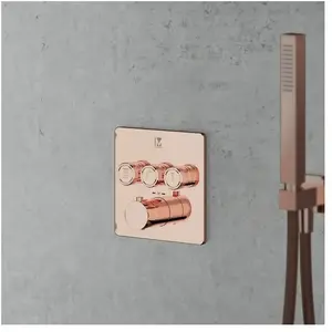 Mariner Eden edge Mitigeur thermostatique pour 3 sorties, carré, EDE29... pas cher