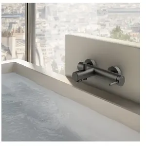 Mariner Logica Robinet bain/douche en applique, LOG0021-GR, pas cher