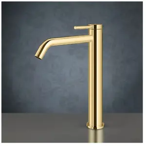 Mariner Logica Mitigeur de lavabo à bec haut, LOG0052-OR, pas cher