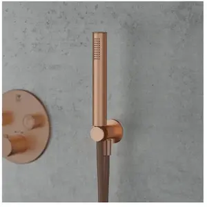 Mariner Kit de douche métallique avec raccord mural coudé et support de douchette, WLS3000-RS,Vendu parreuter