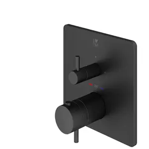 Mariner Eden coaxial edge Mitigeur thermostatique pour 3 sorties, carr... pas cher