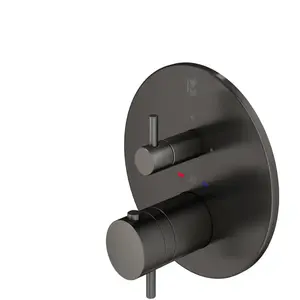 Mariner Eden coaxial round Mitigeur thermostatique pour 3 sorties, ron... pas cher