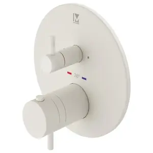 Mariner Eden coaxial round Mitigeur thermostatique pour 2 sorties, ron... pas cher