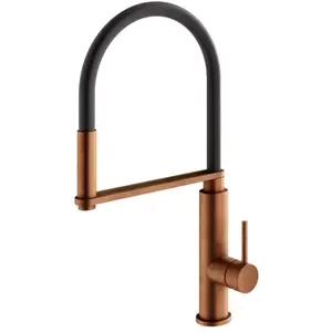 Mariner Cucina Mitigeur de cuisine avec bec flexible, CUC5000-RS, pas cher