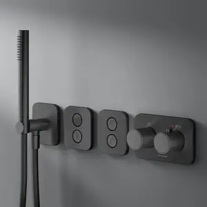 Mariner Oasy Mitigeur thermostatique pour 1 sortie, installation à l’horizontale, OAS1800-GM, pas cher