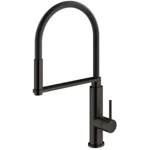Mariner Cucina Mitigeur de cuisine avec bec flexible, CUC5000-GM, pas cher