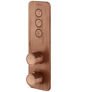 Mariner Oasy Mitigeur thermostatique pour 3 sorties, installation à la verticale, OASV1903-RS, pas cher