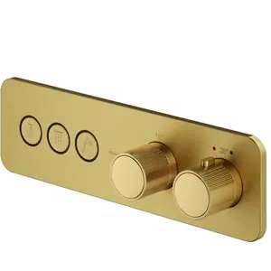 Mariner Oasy Mitigeur thermostatique pour 3 sorties, installation à l’horizontale, OAS1903-OB, pas cher