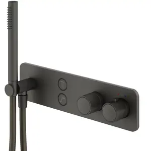 Mariner Oasy Mitigeur thermostatique pour 2 sorties, avec set de douch... pas cher