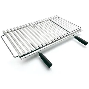 PALAZZETTI Grille en acier inox avec poignée en bakéMatelase pas cher