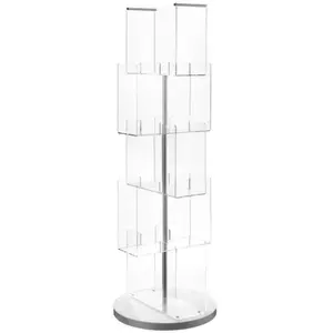 EMPORIUM meuble avec base pivotante BABELE (Transparent - Méthacrylate transparent) pas cher