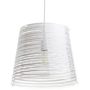 EMPORIUM lampe à suspension PIXI GRAND (Blanc - Polycarbonate transparent) pas cher