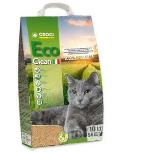 Comparateur de prix : Litière Croci Eco Clean pour chat - 10 L (environ 4,1 kg)