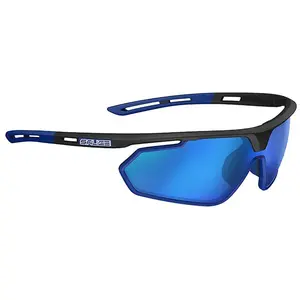 Lunettes de soleil Salice 018 RW Bleu TU 018RW_BLACK-BLUE pas cher