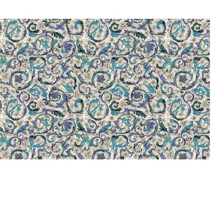 Papier italien 50 x 70 cm 85 g/m² Fiorentina Bleu pas cher