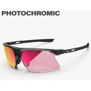 Scicon Lunettes De Soleil Photochromiques Aerobeam Titanium Red/CAT1-3Vendu parbikeinn
