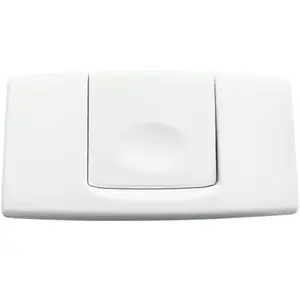 Comparateur de prix : Valsir - Plaque de commande wc encastré egea simple volume, blanche