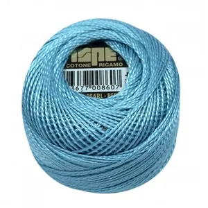 Non communiqué Coton perlé ISPE N°8 - 10GR - Distrifil(...) - 419 Bleu vert