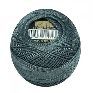 Coton perlé ISPE N°8 - 10GR - Distrifil(...) - 469 Gris moyen