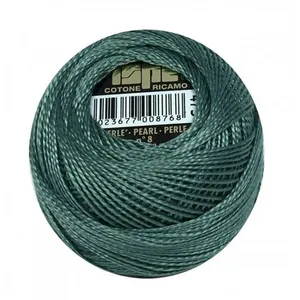 Non communiqué Coton perlé ISPE N°8 - 10GR - Distrifil(...) - 473 Gris vert