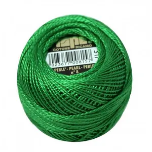 Coton perlé ISPE N°8 - 10GR - Distrifil 317 Vert anglais - 317 Vert an...