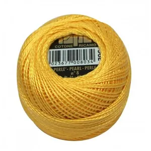 Non communiqué Coton perlé ISPE N°8 - 10GR - Distrifil(...) - 302 Jaune