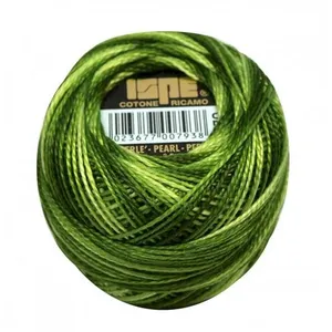 Coton perlé ISPE N°8 - 10GR - Distrifil 022 Vert pomme - 022 Vert pomm...