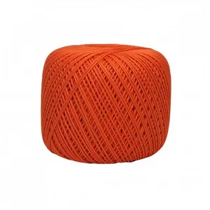 Coton à crocheter Cablé 5 - Distrifil - Oeko-Tex 74 Orange - 74 Orange pas cher