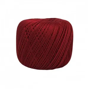 Non communiqué Coton à crocheter Cablé 5 - Distrifil - Oeko-Tex(...) - 14 Rouge pas cher