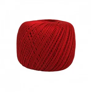 Non communiqué Coton à crocheter Cablé 5 - Distrifil - Oeko-Tex(...) - 13 Rouge pas cher