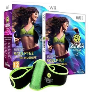 Comparateur de prix : Logithéque ZUMBA FITNESS 2 + CEINTURE / Jeu console Wii