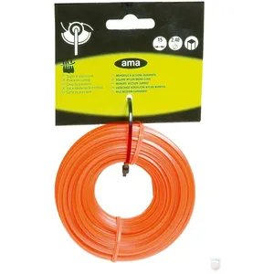 AMA - Fil pour débroussailleuse carrée 2,4mm P06122 15 mt pas cher